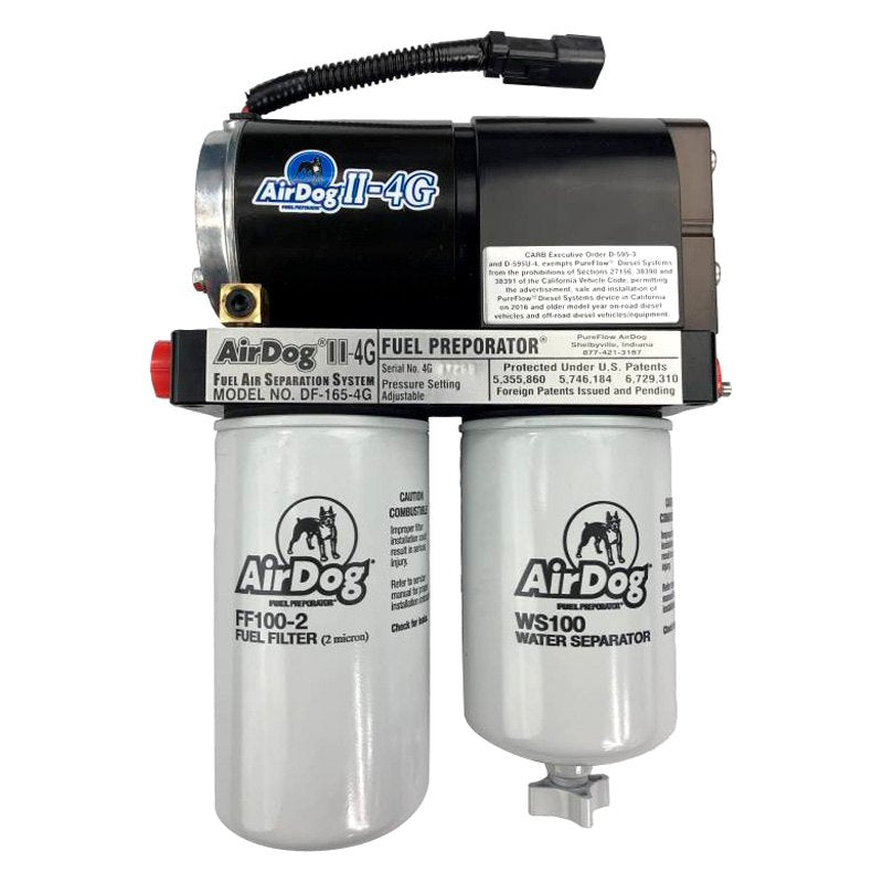 AirDog 2019-2020 Dodge Ram 2019-2020 Ram 2500 3500 PureFlow II-4G Fuel Air Separation System Lift Pump A6SPBD255