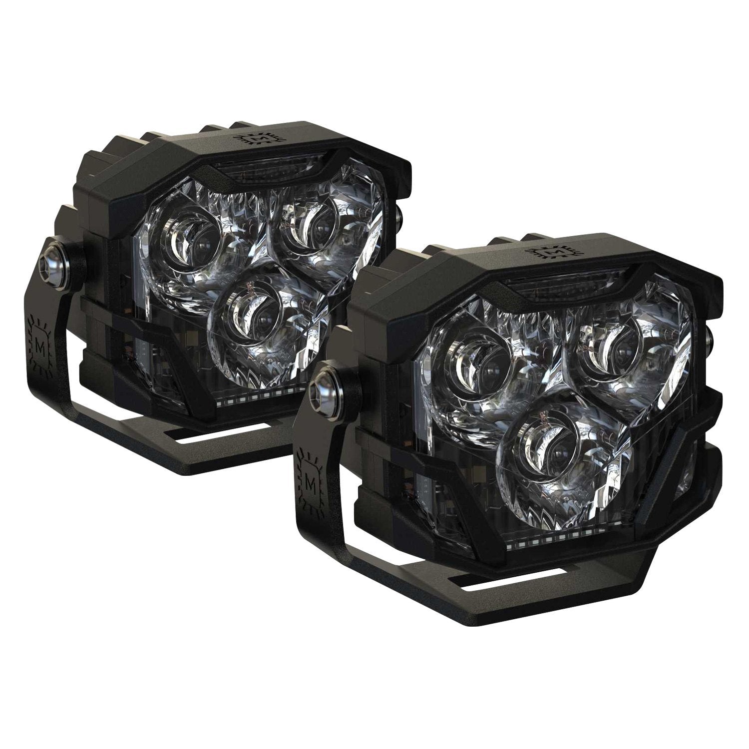 Morimoto 4Banger HXB White Spot Beam LED Lights BAF007.2