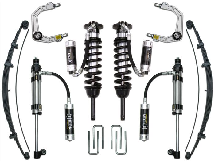 ICON Vehicle Dynamics 2005-2022 Toyota Tacoma 0-3.5" 0-2.75" Stage 10 Suspension System With Billet UCA K53010