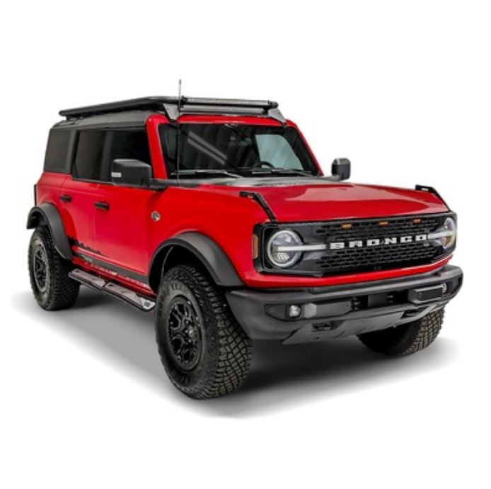 Smittybilt 2021-2023 Ford Bronco 4 Door Apollo Rock Sliders With Steps 78734