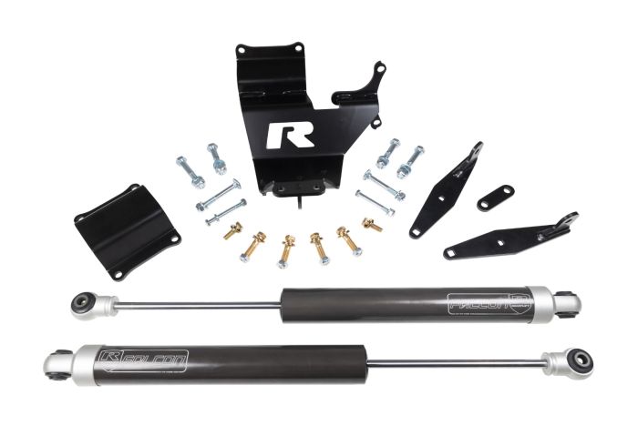 ReadyLIFT 2011-2022 Ford F-250 F-350 Super Duty 4WD Dual Steering Stabilizer With Falcon 77-25210