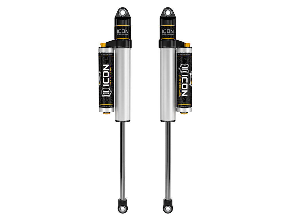 ICON Vehicle Dynamics 2008-2016 Ford F-250 F-350 Super Duty 4.5-9" Front Secondary 2.5 Vs Piggyback Shock Pair 61710P