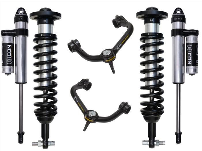 ICON Vehicle Dynamics 2015-2020 Ford F150 4wd 0-2.63" Stage 3 Suspension System With Tubular UCA K93083T