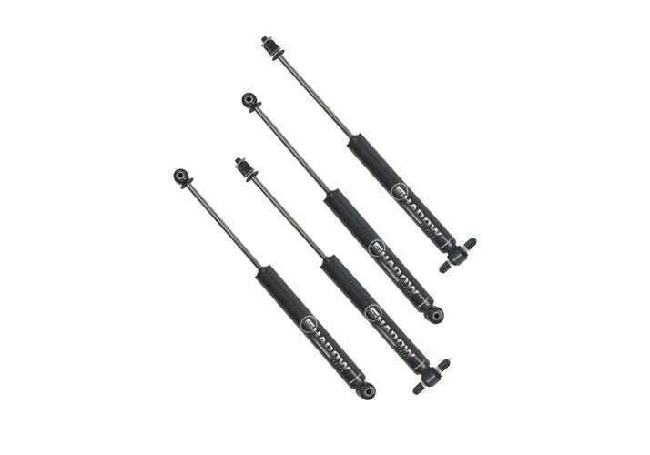 Superlift 1986-1991 Jeep Comanche MJ 2WD 4WD 2.5" Suspension Lift Kit with Superlift Shadow Shock Pack 84045/86040X4