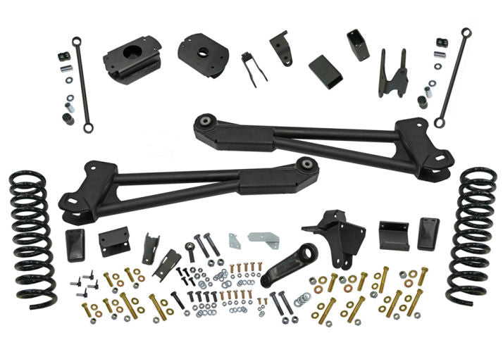 Superlift 2019-2022 Dodge Ram 2500 4WD Dsl 3.5" Lift Kit with Replacement Radius Arms with Shock Extensions non Power Wagon K195