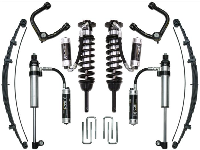 ICON Vehicle Dynamics 2005-2022 Toyota Tacoma 0-3.5" 0-2.75" Stage 9 Suspension System With Tubular UCA K53009T