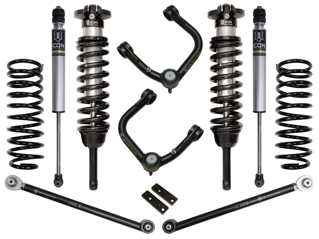 ICON Vehicle Dynamics 2010-2014 Toyota FJ Cruiser 2010-2020 4Runner 0-3.5" Lift Stage 3 Suspension System With Tubular Uca K53063T