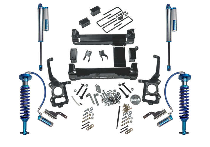 Superlift 2015-2020 Ford F-150 4WD 4.5" Suspension Lift Kit With King Coilovers Rear Shocks K128KG/86040X4