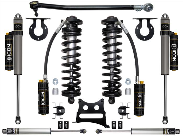 ICON Vehicle Dynamics 2017-2022 Ford F-250 F-350 2.5-3" Stage 4 Coilover Conversion System K63144