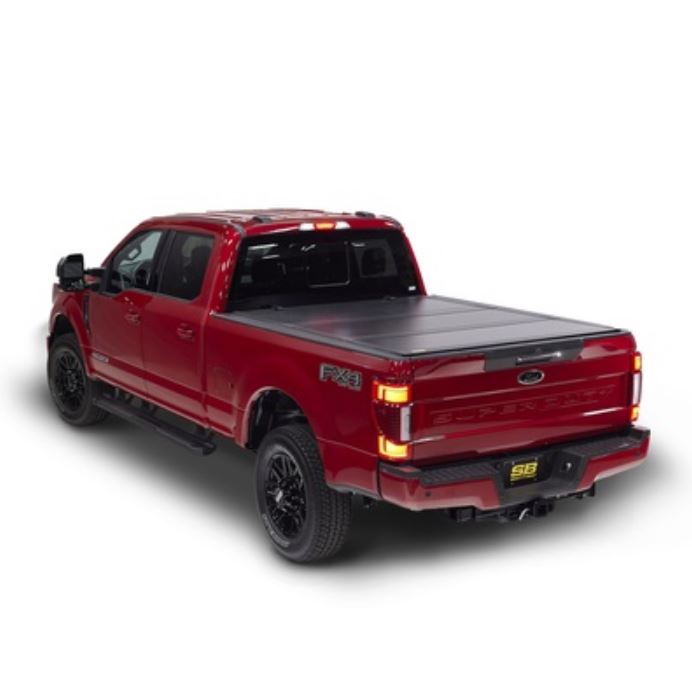 Smittybilt 2017-2023 Ford F-250 F-350 Super Duty Bed Guard Folding Tonneau Cover 2730002