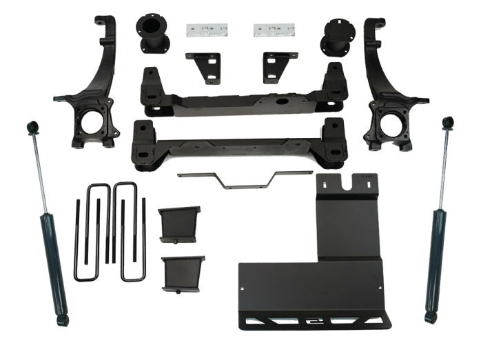 Superlift 2005-2015 Toyota Tacoma 2WD 4WD 4.5" Lift Kit with Shadow Shocks K250