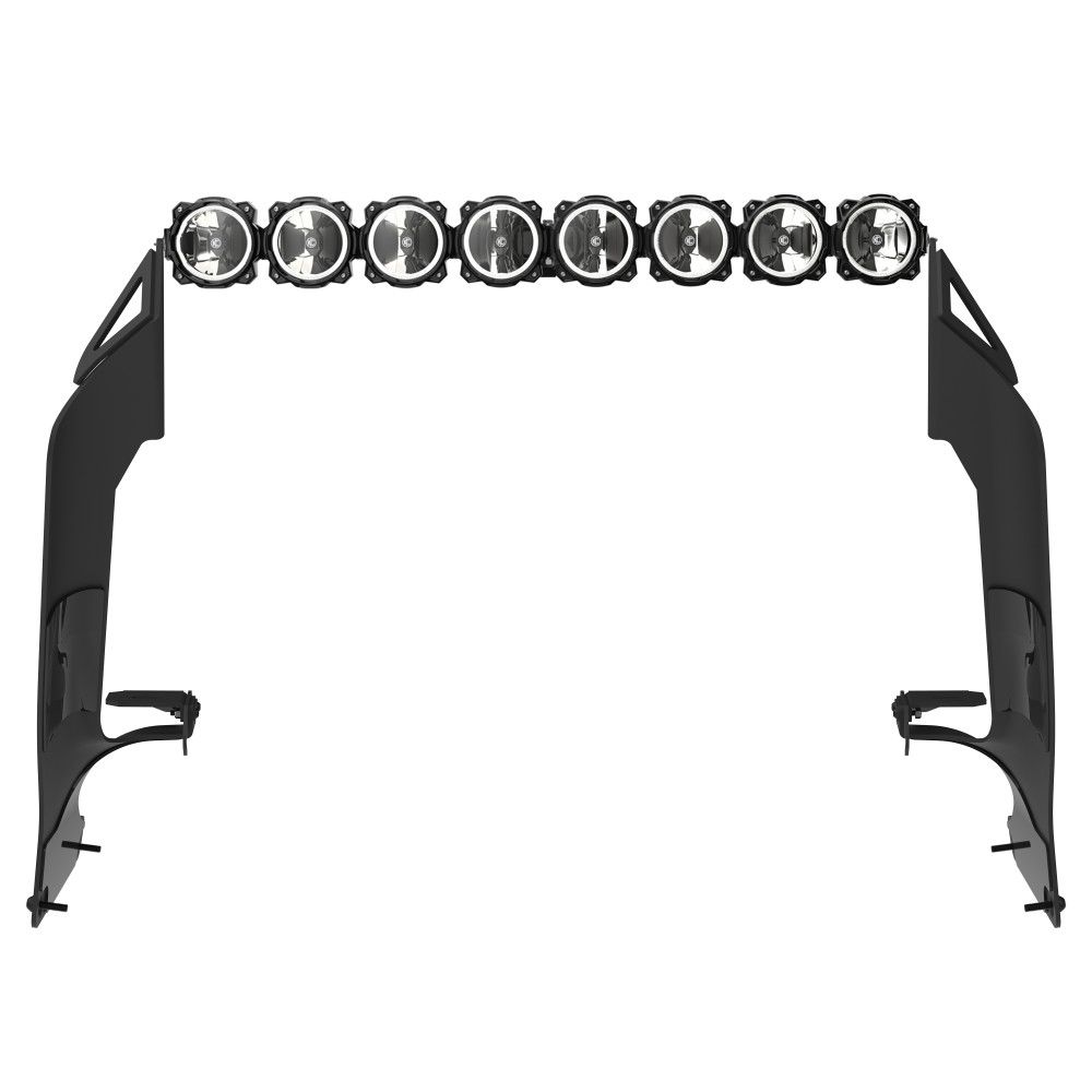 KC Hilites 2021-2022 Jeep Wrangler Gladiator Mojave Gravity LED Pro6 50" Light Bar Kit KC-91339