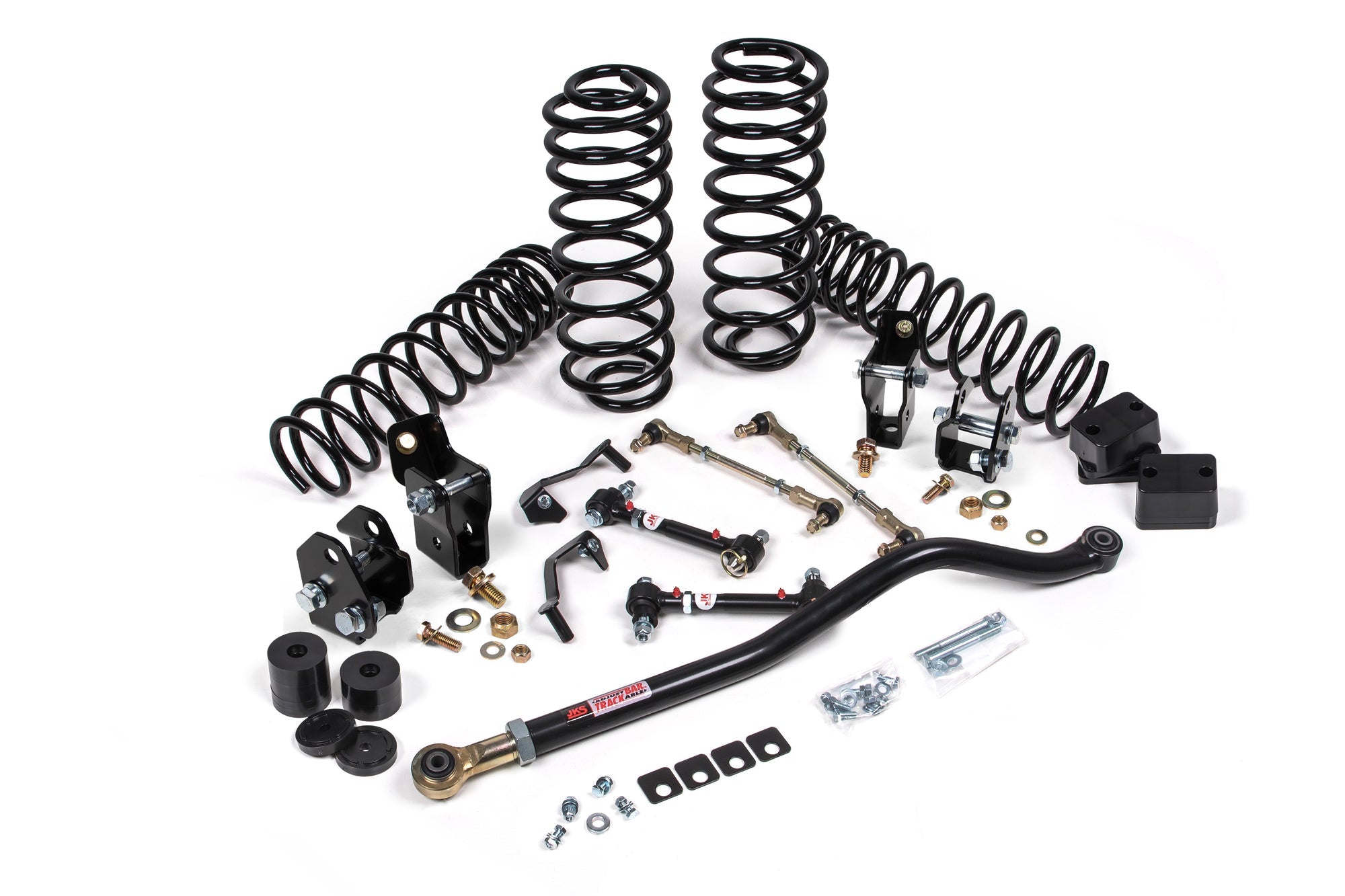 JKS 2018-2022 Jeep Wrangler JL 4dr J-Venture 2.5" Lift Kit With Shock Relocation Brackets Standard Rate Coils JSPEC117KNS