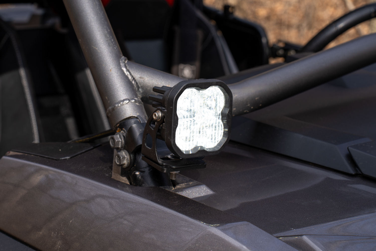 Diode Dynamics 2014-2018 Polaris RZR XP Sport Yellow Combo Stage Series SS3 A-Pillar Pod Kit DD7847