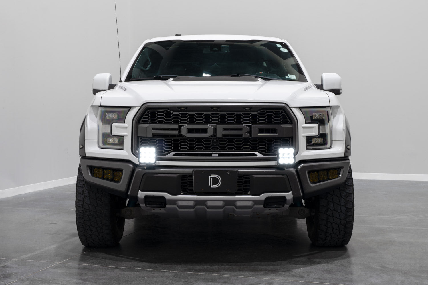 Diode Dynamics 2017-2020 Ford Raptor SS5 Bumper LED Pod Light Kit Sport White Driving DD7346