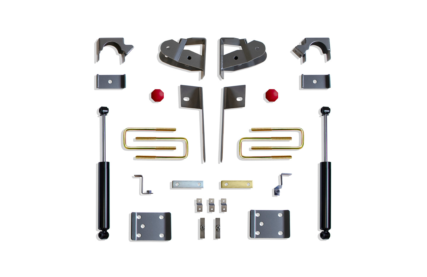 MaxTrac Suspension 2019-2025 Chevrolet Silverado 1500 GMC Sierra 1500 5" Drop Height Rear Lowering Box Kit 201950