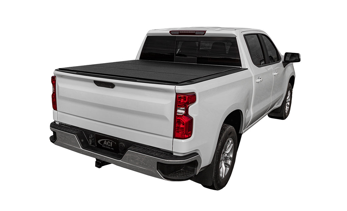 LOMAX 2020-2024 Chevrolet Silverado GMC Sierra 2500 3500 Full Size 6' 8" Box Black Urethane Split Tonneau Cover B3020099