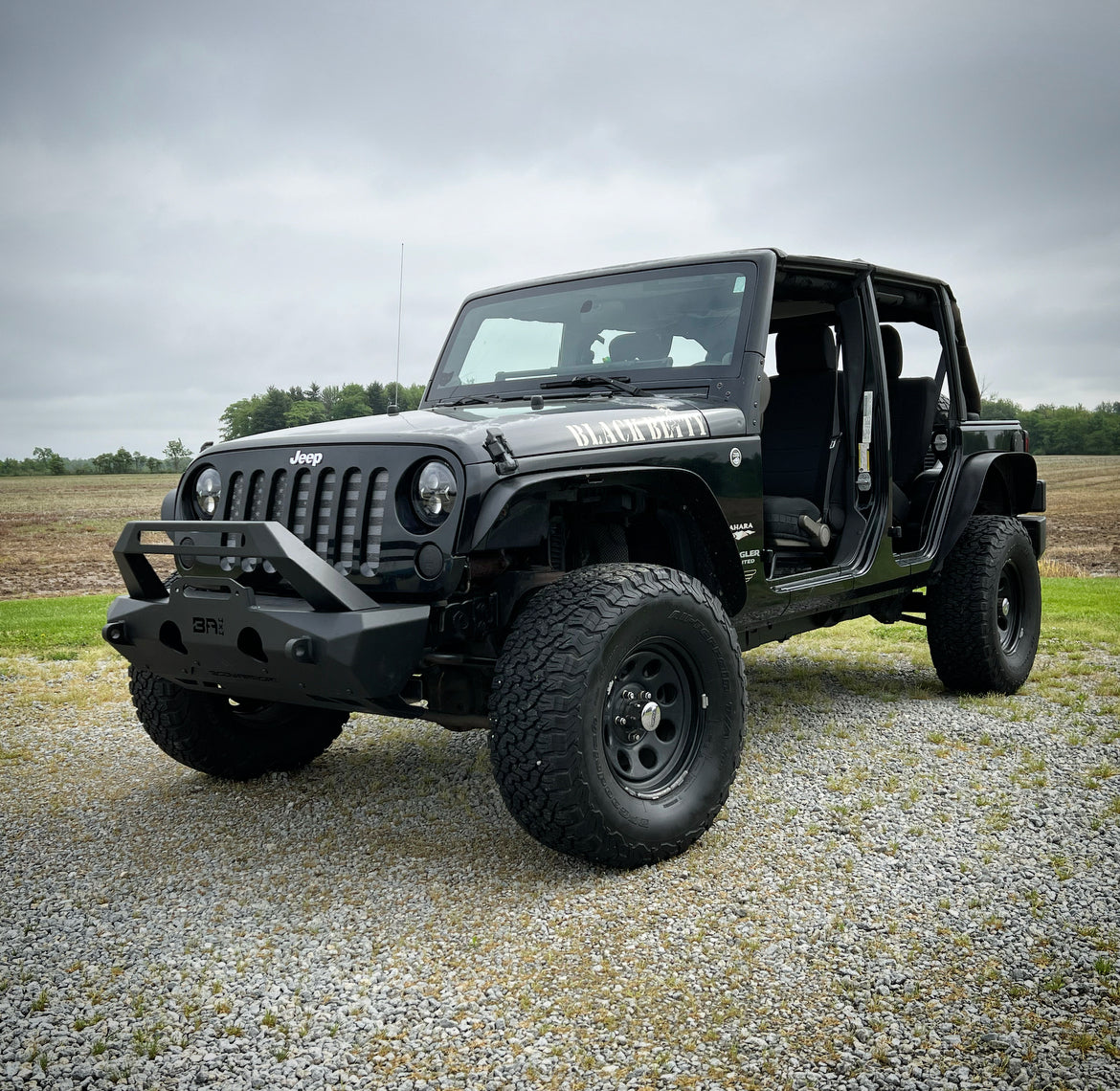 Body Armor 2007-2023 Jeep Wrangler JK JL Gladiator JT Orion Stubby Front Bumper JP-19535