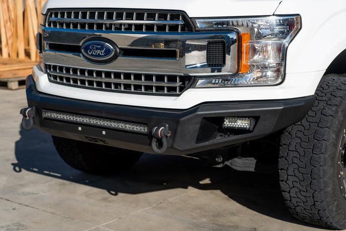 Body Armor 2018-2020 Ford F-150 Ambush Non-winch Excluded Raptor Front Bumper Light Texture Black FD-19342