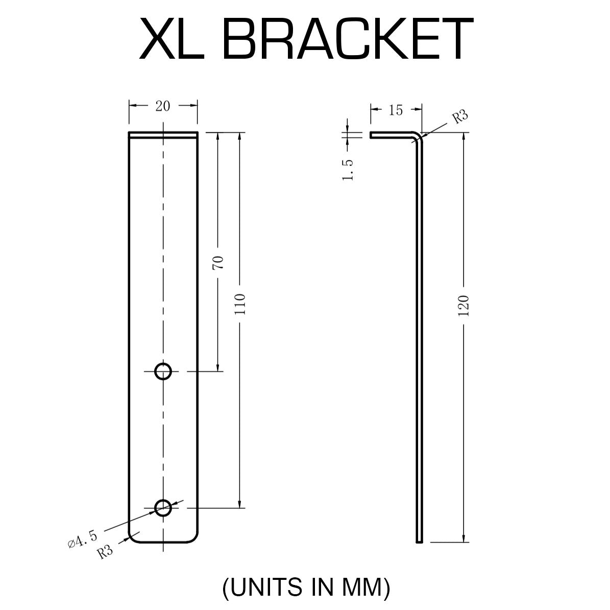 Oracle Lighting Led Illuminated Wheel Ring Brackets Single 2086-504