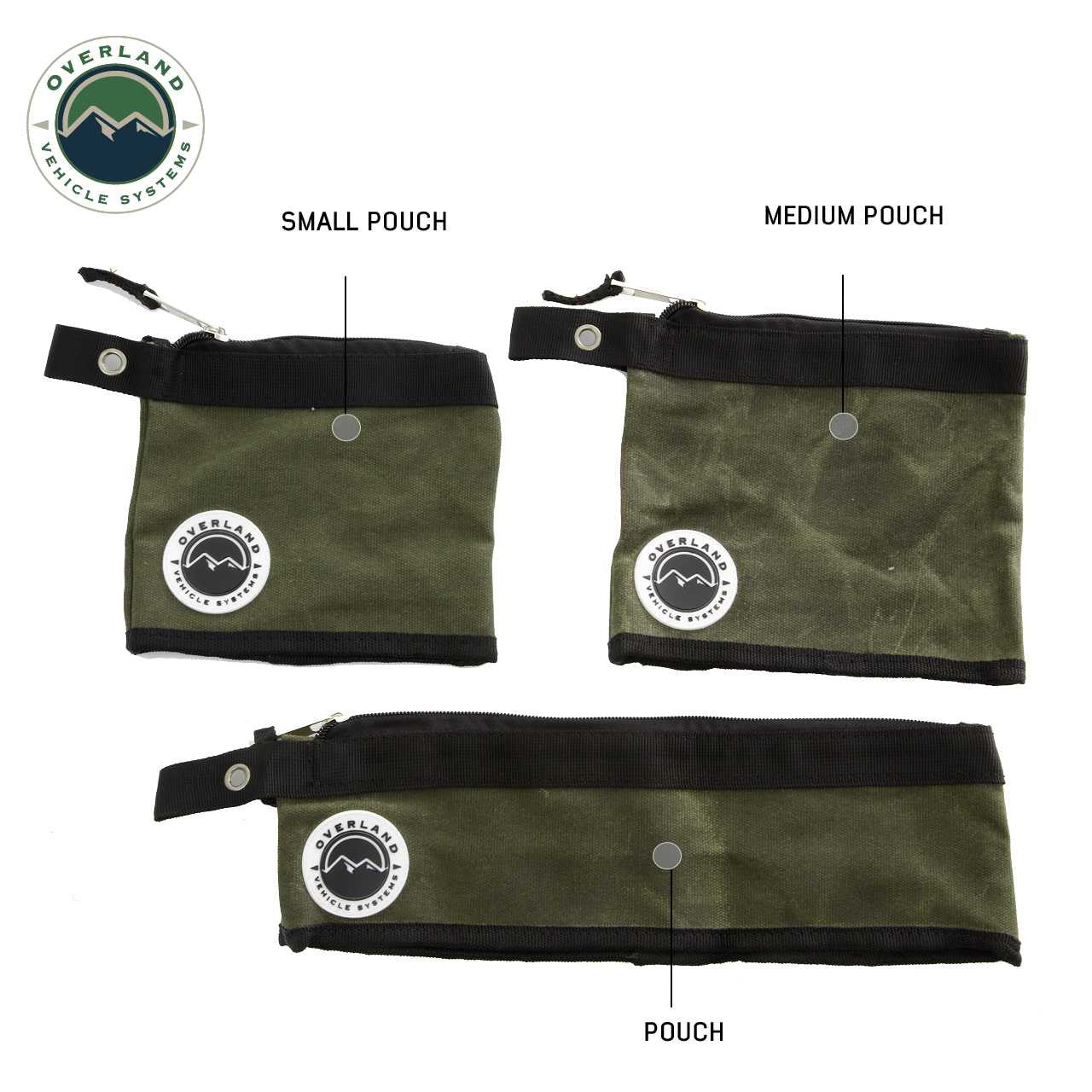 OVS Small Bags Set Of 3 #12 Waxed Canvas 21059941