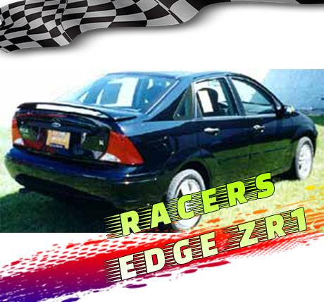 RacersEdgeZR1 2000-2004 Ford Focus 4dr OE Style ABS Spoilers RE12N-0