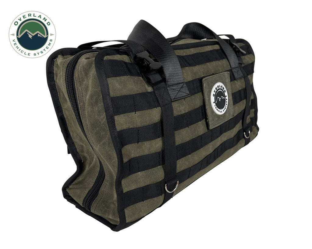 OVS Large Recovery Bag With Handle And Straps 16 Waxed Canvas 21179941