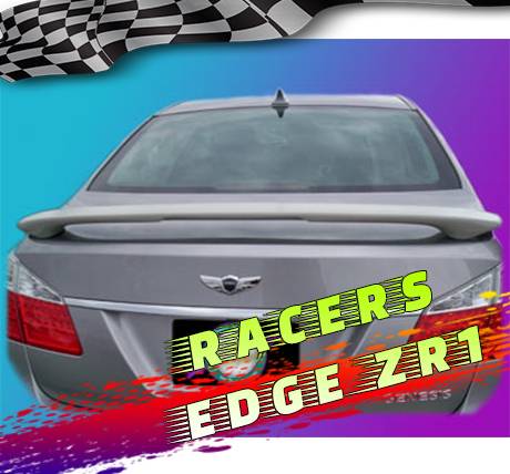 RacersEdgeZR1 2009-2011 Hyundai Genesis Custom Style ABS Spoilers RE162L-11
