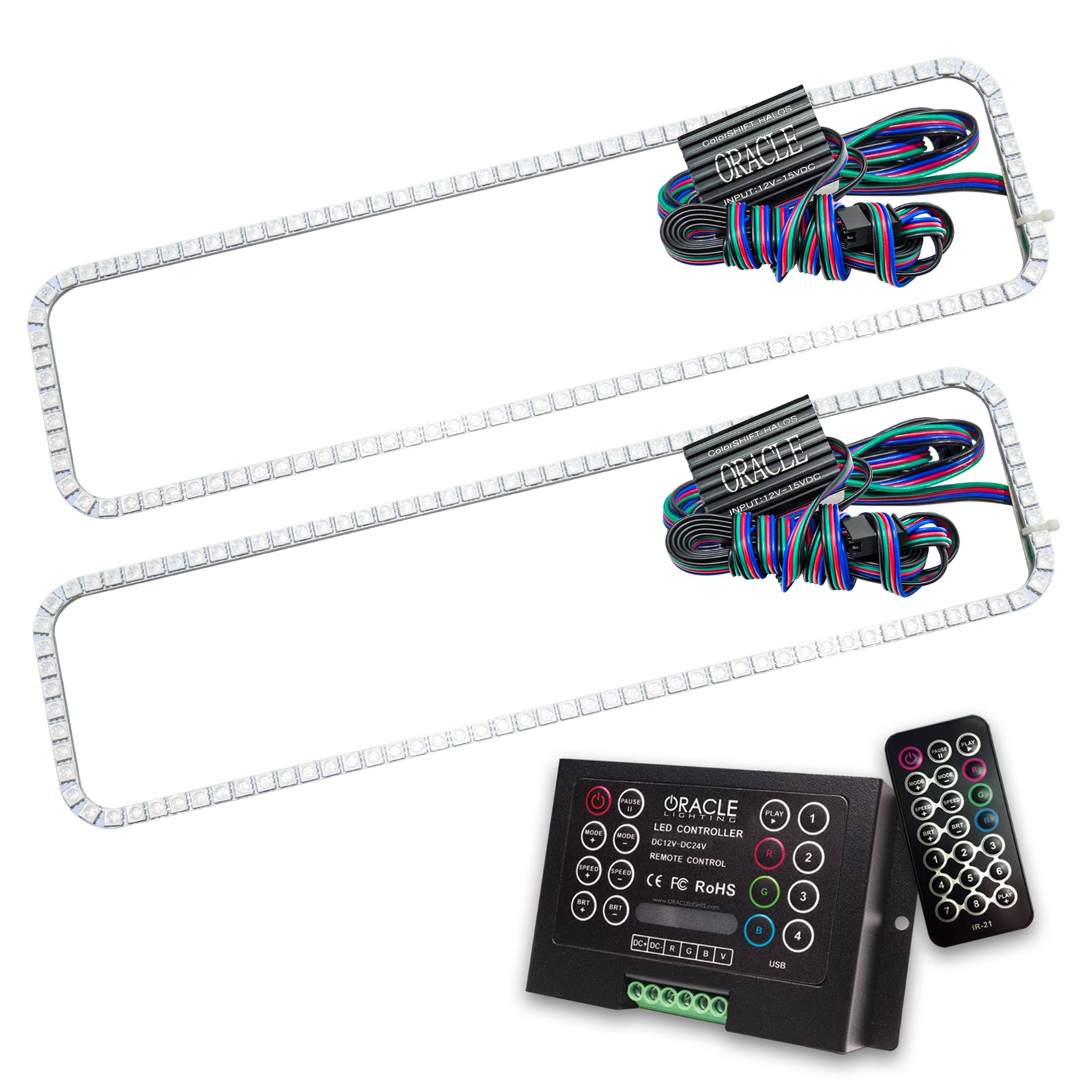 Oracle Lighting 1988-1998 GMC Sierra ColorSHIFT Halo Kit 2275-333