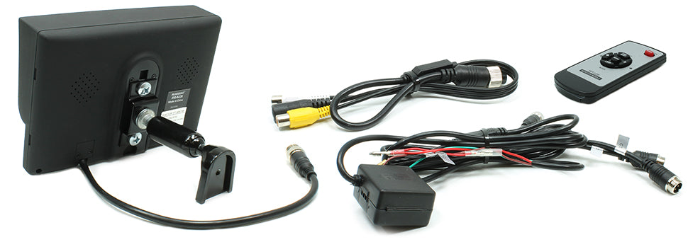 Rostra Accessories 7in Dual Input Monitor with Windshield Lug Stem Mount 2508221