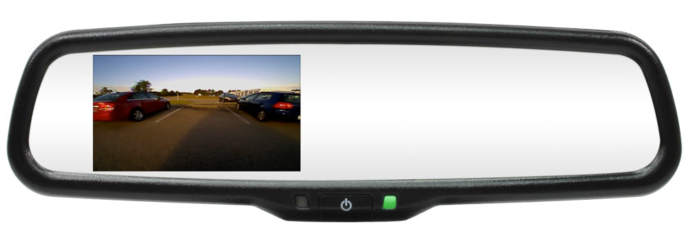 Rostra Accessories 4.3In LCD Dual Video Input Equipped Rearview Mirrors 2508240