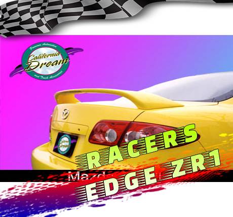 RacersEdgeZR1 2003-2008 Mazda 6 OE Style ABS Spoilers RE412L-0
