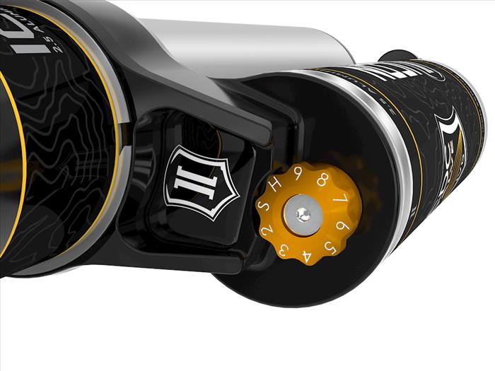 Icon Vehicle Dynamics 1999-2021 Ford F-250 F-350 Super Duty 0-3" Lift Rear 2.5 Vs Piggyback Cdcv Shock Pair 37705CP