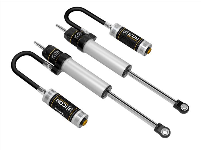 ICON Vehicle Dynamics 2014-2021 Dodge Ram 2500 2.5" Lift Front 2.5 Vs Remote Reservoir Shock Pair 217802P