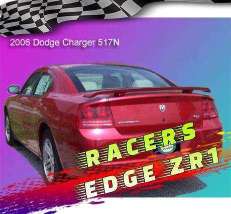 RacersEdgeZR1 2006-2010 Dodge Charger Custom Style ABS Spoilers RE517N-2