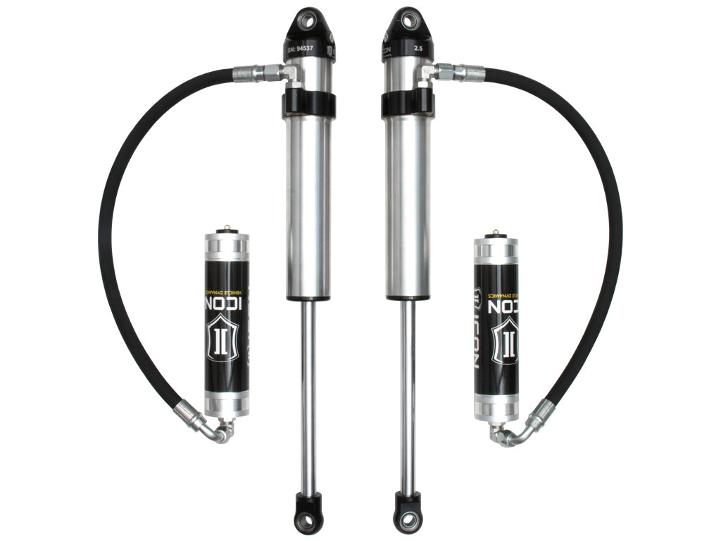 ICON Vehicle Dynamics 2018-2020 Jeep Wrangler 2020-2020 Gladiator 2.5" Lift Front 2.5 Vs Remote Reservoir Shock Pair 27821P