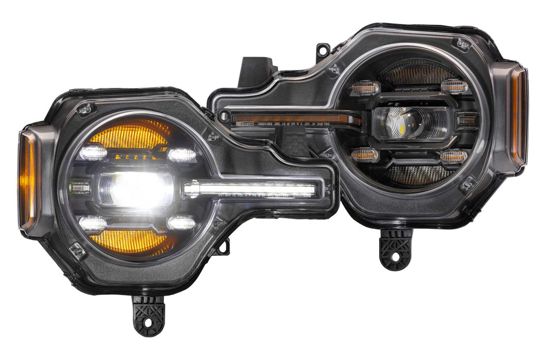 Morimoto 2021-2023 Ford Bronco Pair White DRL XB LED Headlights LF497