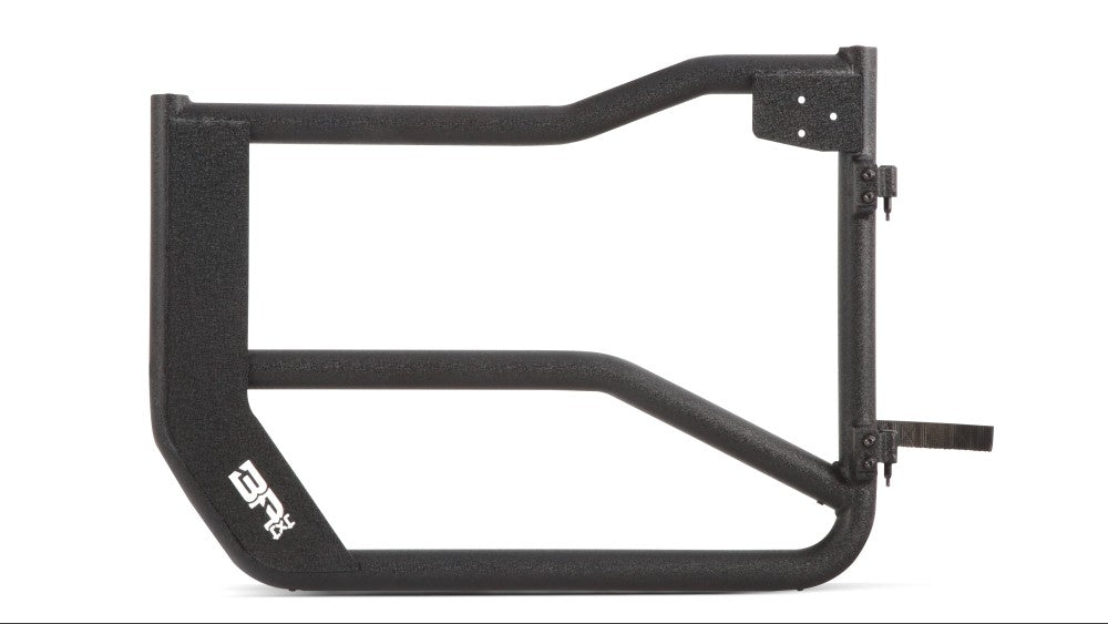 Body Armor 2007-2018 Jeep Wrangler JK Tube Doors Front Pair Black JK-6154