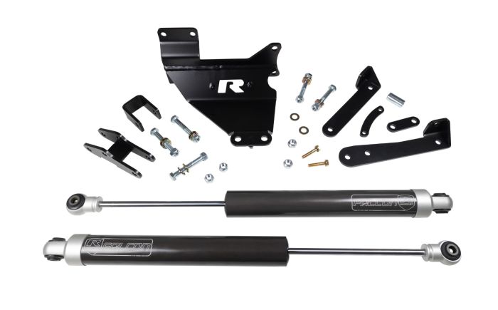 ReadyLIFT 2013-2022 Dodge Ram 2500 3500 HD Dual Steering Stabilizer With Falcon 77-13210