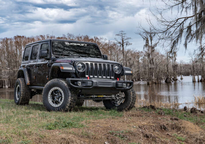 Superlift 2018-2022 Jeep Wrangler JL 2Dr 4WD 2.5in Dual Rate Coil Spring Lift Kit With Fox 2.0 Reservoir Shocks K185FX/86040X4