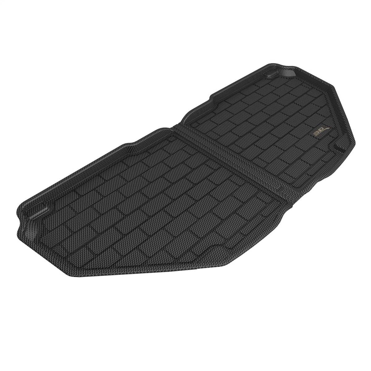 3D Maxpider 2022-2024 Rivian R1T Kagu Front Cargo Liner Carbon Fiber Embossed Pattern Black M1RI0001309