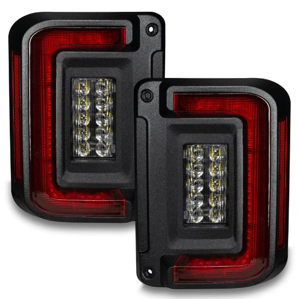 Oracle Lighting 2007-2017 Jeep Wrangler JK Flush Mount LED Tail Lights 5891-504