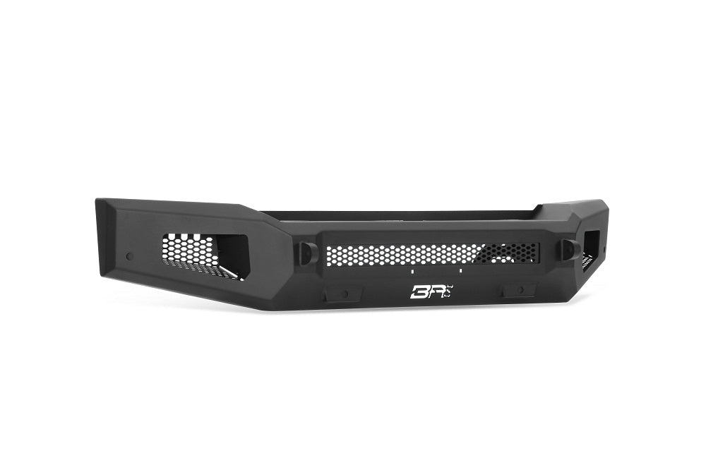 Body Armor 2019-2022 Chevrolet Silverado 1500 Ambush Series Front Bumper Non-Winch Black GM-19344