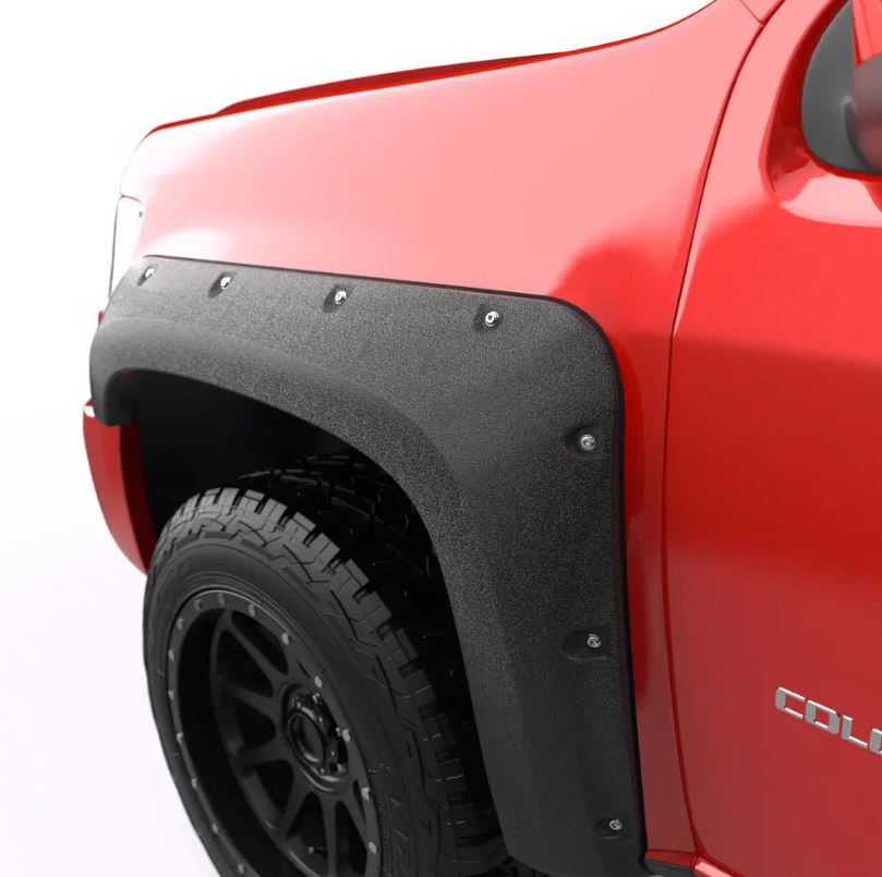 EGR 2015-2022 Chevrolet Colorado 4 Door Extended Cab Crew Cab Pickup Set Of 4 Baseline Bolt-style Fender Flares BLF1013