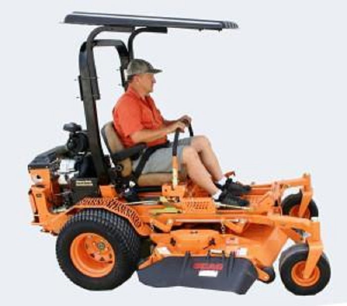 Great Day Big Top Lawnmower Canopy 36"W X 46"L Fits Rollbars 32" - 36" Wide LNP1012
