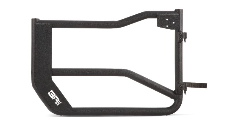 Body Armor 2018-2023 Jeep Wrangler JL 2019-2023 Gladiator JT Tube Doors Front Pair Black JL-6154