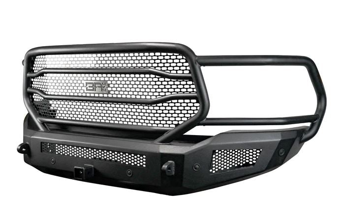 Body Armor 2019-2023 Dodge Ram 2500 3500 Non-Winch Ambush XT Front Black Metal Bumper DG-20339