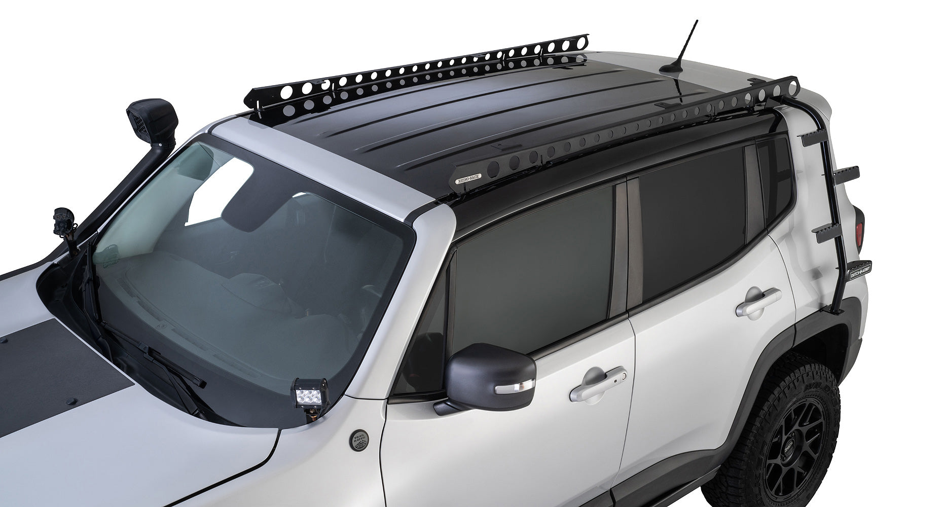 Rhino Rack 2015-2022 Jeep Renegade BU 4dr Suv With Roof Rails Backbone Mounting System RJRB1