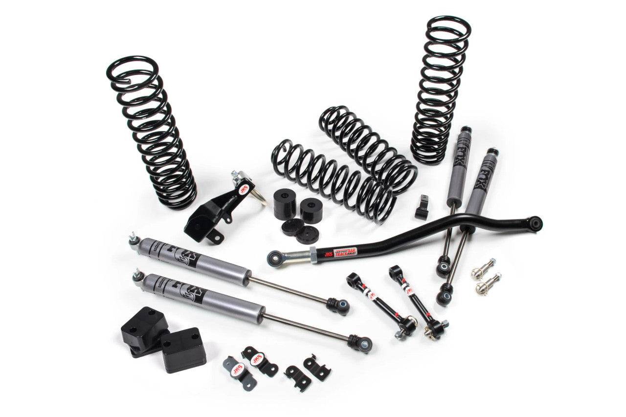 JKS 2007-2018 Jeep Wrangler JK 2dr J-Venture 3.5" Lift Kit With Fox 2.0 Performance Series Shocks JSPEC101KFP