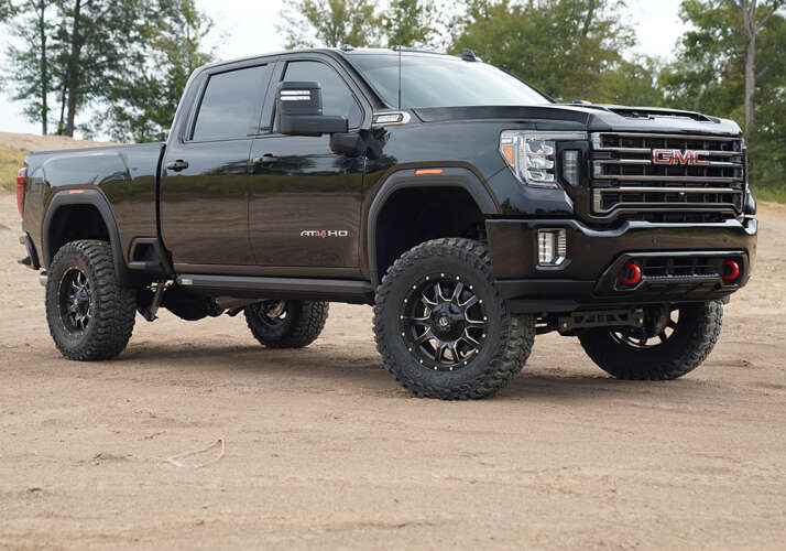 Superlift 2020-2022 Chevrolet Silverado GMC Sierra 2500 3500 HD 2WD 4WD 6in Suspension Lift Kit With Bilstein Shocks K255S/86040X4